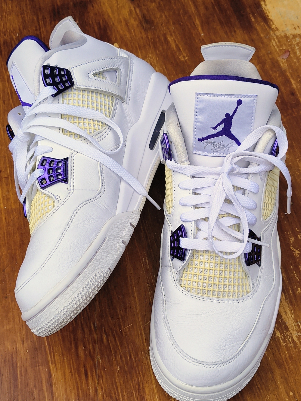 Jordan 4 Metallic Purple Size 10.5